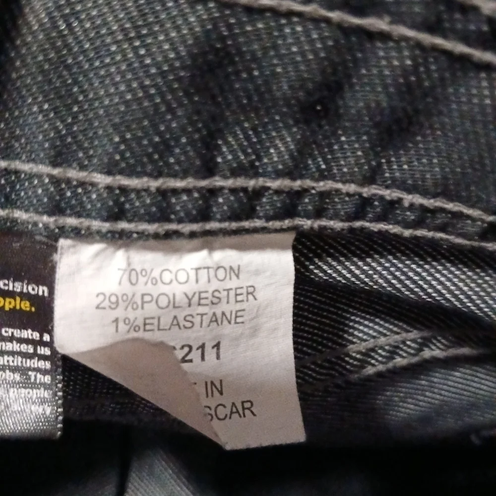 McDonald's black jean pants. Size 41X30 - Picture 10 of 10